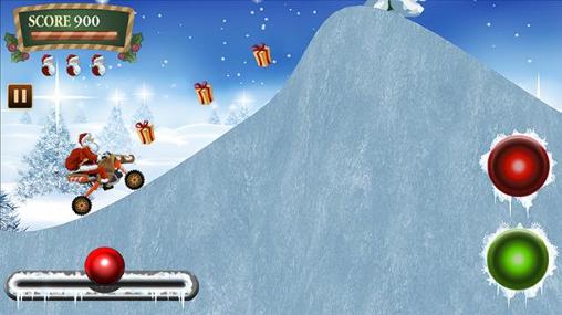 Gameplay of the Santa rider 2 for Android phone or tablet.