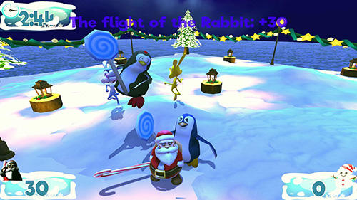 Santa's vacation - Android game screenshots.