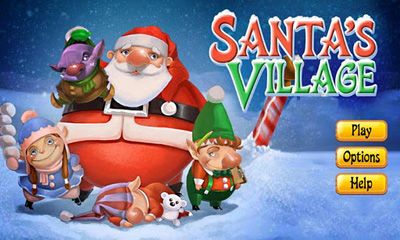 Full version of Android Strategy game apk Santa's Village for tablet and phone.