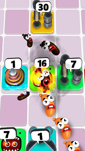 Sausage bump - Android game screenshots.