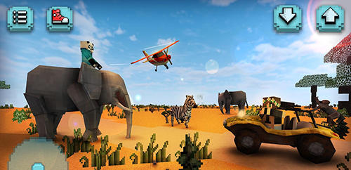 Savanna safari craft: Animals - Android game screenshots.