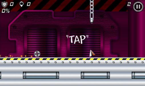 Gameplay of the Saw jump for Android phone or tablet.