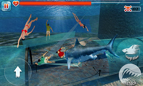 Scary shark evolution 3D - Android game screenshots.
