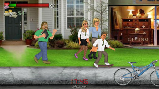 Gameplay of the School days for Android phone or tablet.