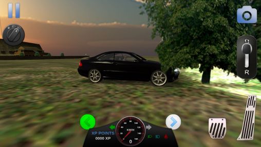 Gameplay of the School driving 3D for Android phone or tablet.
