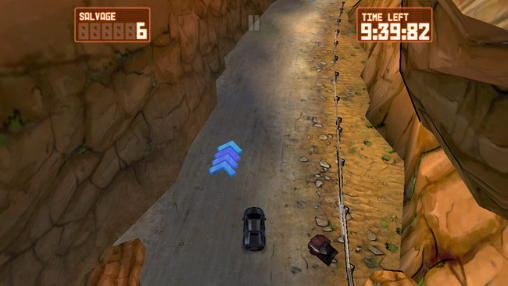 Gameplay of the Scorched: Combat racing for Android phone or tablet.