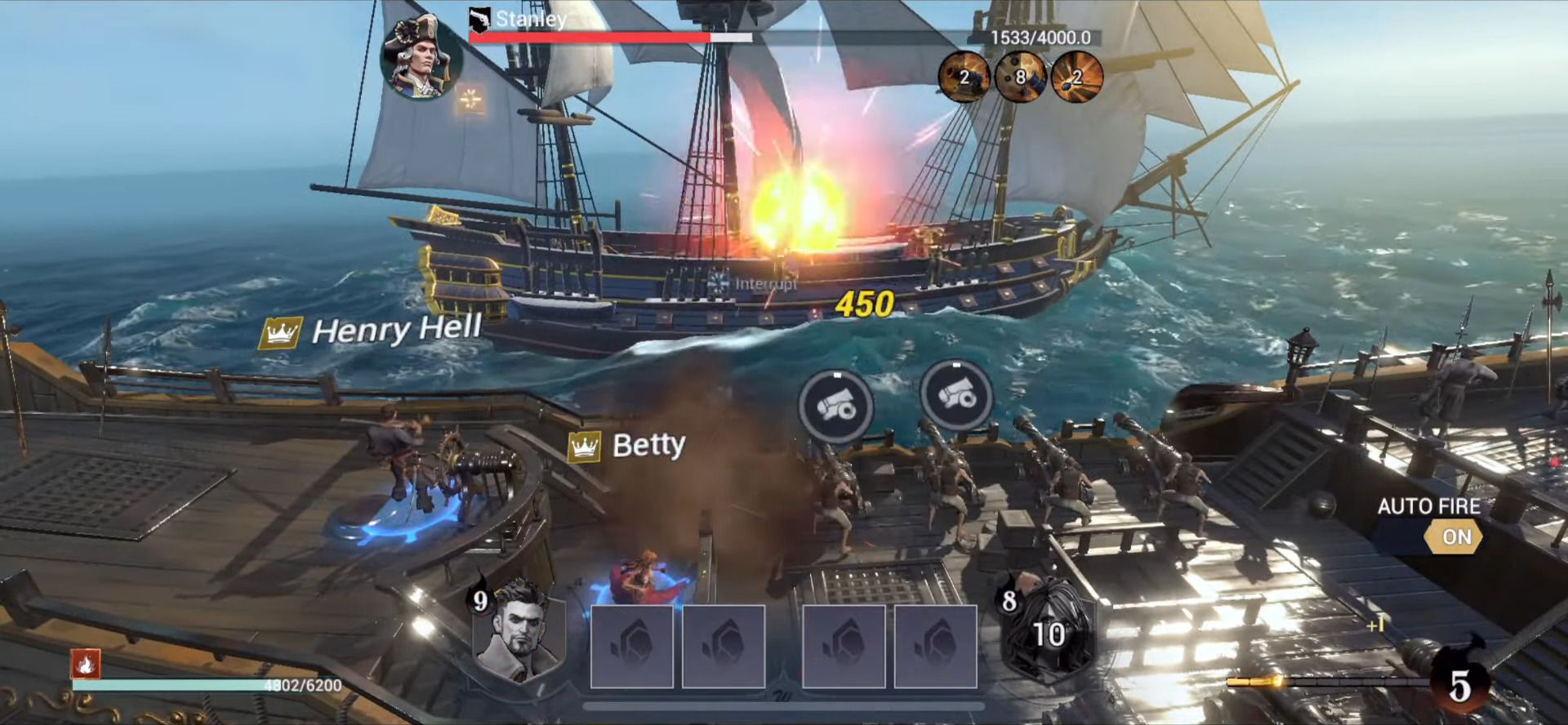 Sea of Conquest: Pirate War - Android game screenshots.
