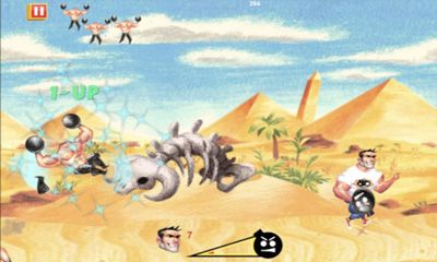 Gameplay of the Serious Sam: Kamikaze Attack for Android phone or tablet.