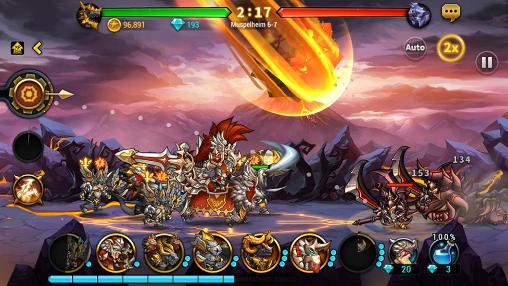 Gameplay of the Seven guardians for Android phone or tablet.