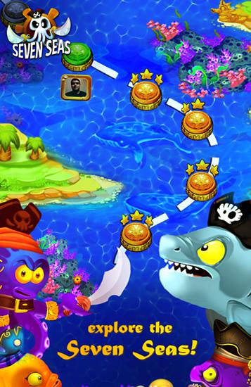Gameplay of the Seven seas for Android phone or tablet.