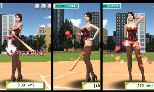 Gameplay of the Sехy baseball for Android phone or tablet.