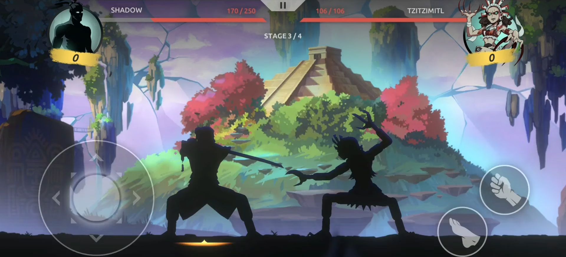Shadow Fight: Shades - Android game screenshots.