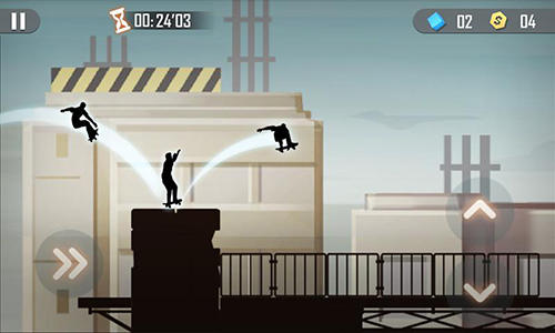 Shadow skate - Android game screenshots.