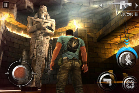 Gameplay of the Shadow guardian HD for Android phone or tablet.