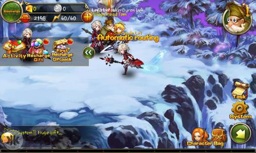 Gameplay of the Shadow of dragon for Android phone or tablet.