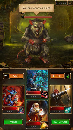 Gameplay of the Shadow quest for Android phone or tablet.