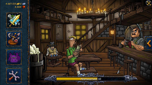 Gameplay of the Shakes and fidget: Classic for Android phone or tablet.