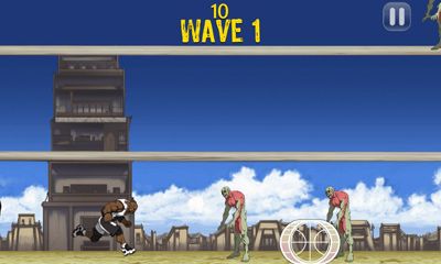 Gameplay of the ShaqDown for Android phone or tablet.