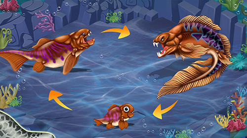 Shark world - Android game screenshots.