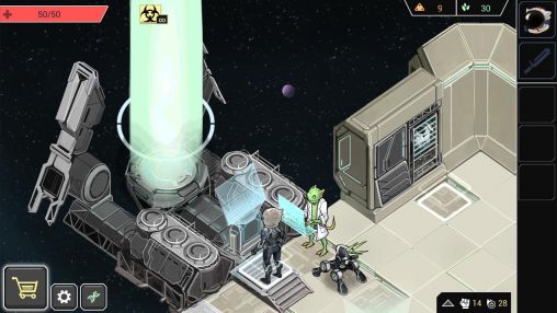 Gameplay of the Shattered planet for Android phone or tablet.