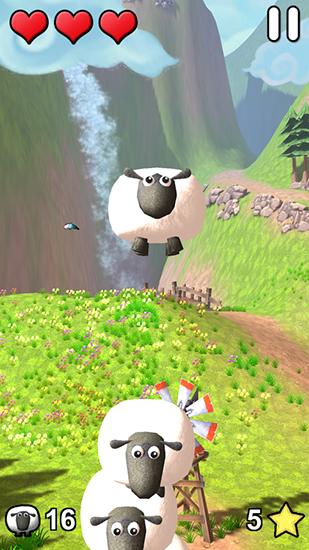 Gameplay of the Sheepstacker for Android phone or tablet.