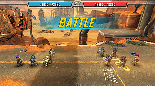 Shelter wars: Nuclear fallout - Android game screenshots.