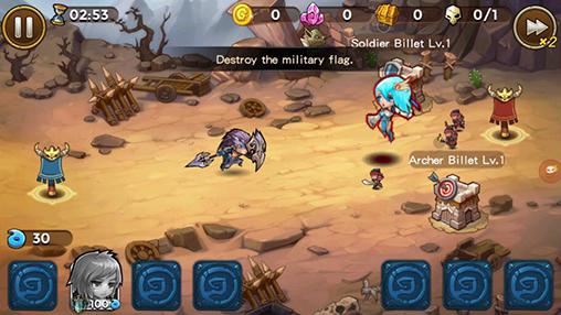 Gameplay of the Shield of kingdoms for Android phone or tablet.