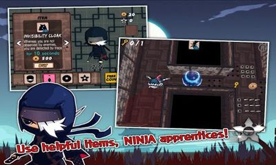 Gameplay of the Shinobi ZIN Ninja Boy for Android phone or tablet.
