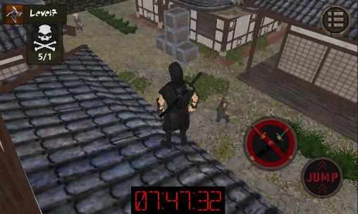 Gameplay of the Shinobidu: Ninja assassin 3D for Android phone or tablet.