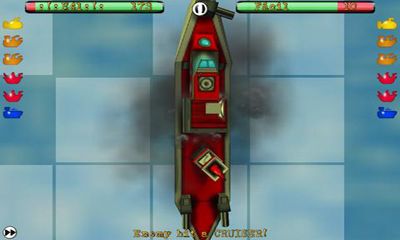 Gameplay of the Ships N' Battles for Android phone or tablet.