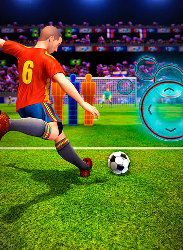 Shoot 2 goal: World multiplayer soccer cup 2018 - Android game screenshots.