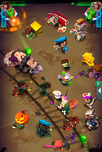 Shoot like hell: Zombie - Android game screenshots.