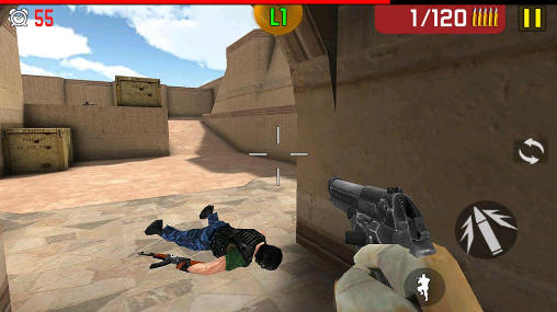 Gameplay of the Shoot hunter-killer 3D for Android phone or tablet.