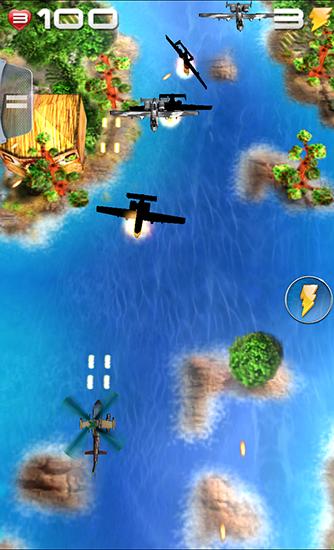 Gameplay of the Shoot n scroll 3D for Android phone or tablet.
