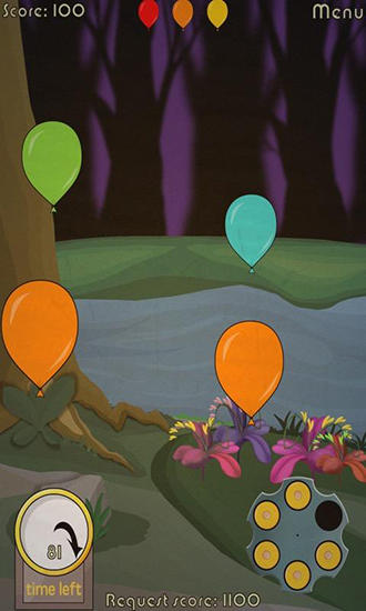 Gameplay of the Shooting balloons games 2 for Android phone or tablet.