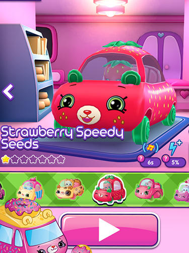 Shopkins: Cutie cars - Android game screenshots.