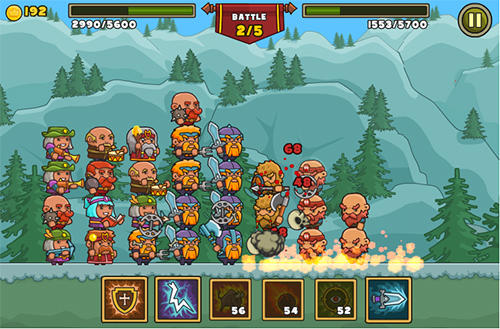 Gameplay of the Shorties's kingdom for Android phone or tablet.