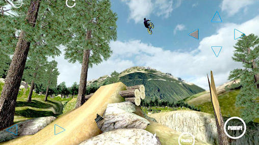 Gameplay of the Shred! Extreme mountain biking for Android phone or tablet.