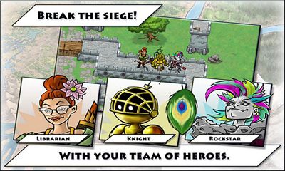 Gameplay of the Siegebreaker for Android phone or tablet.