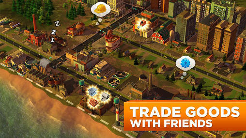 Gameplay of the SimCity: Buildit for Android phone or tablet.
