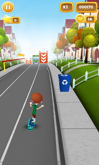 Gameplay of the Skate cruiser for Android phone or tablet.