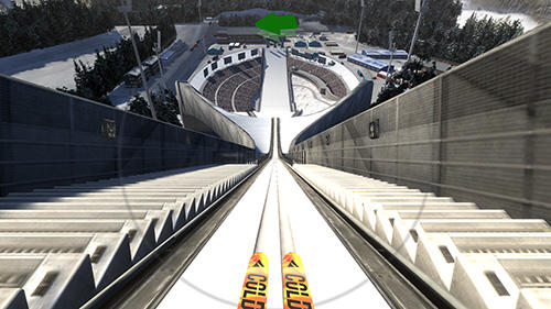 Ski jumping pro - Android game screenshots.