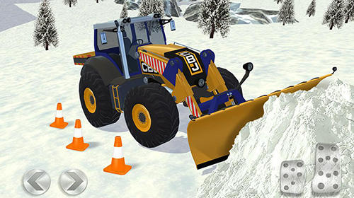 Ski resort: Driving simulator - Android game screenshots.