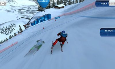 Gameplay of the Ski Challenge for Android phone or tablet.