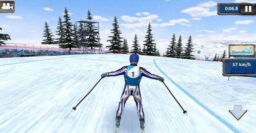 Gameplay of the Ski challenge 14 for Android phone or tablet.