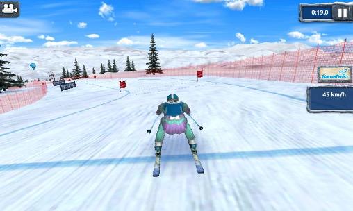 Gameplay of the Ski challenge 15 for Android phone or tablet.