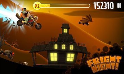 Gameplay of the Ski Safari Halloween Special for Android phone or tablet.