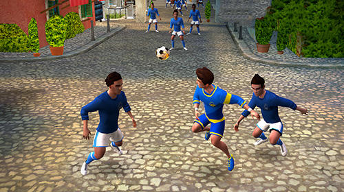 Skilltwins football game 2 - Android game screenshots.