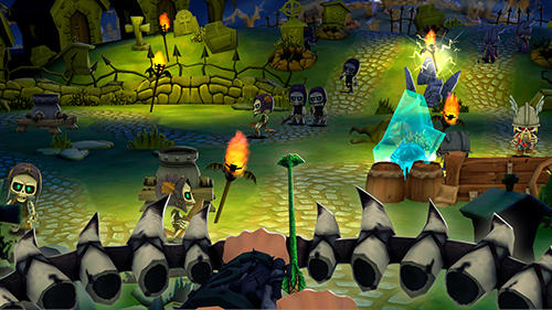 Skull towers: Castle defense - Android game screenshots.