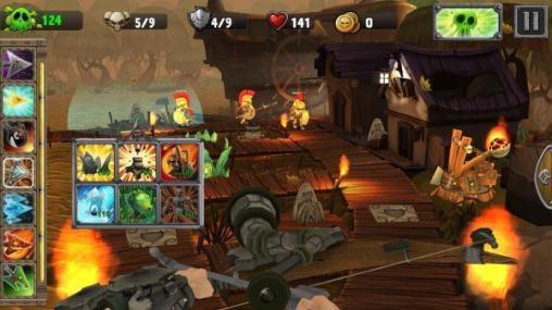 Gameplay of the Skull legends for Android phone or tablet.